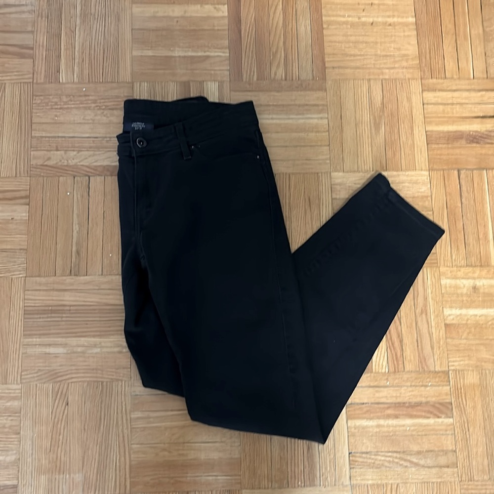 Levi’s white label black jeans
